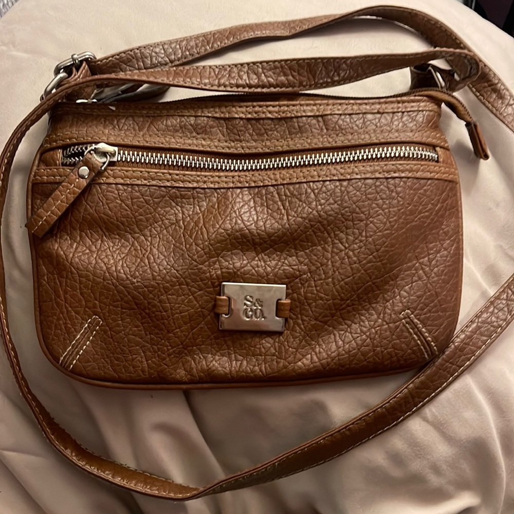 Tan style and co. crossbody bag- used and in great condition from macys
